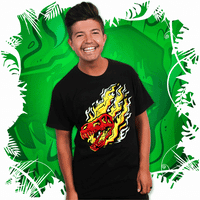 Dino Flame Glow in the Dark Tee